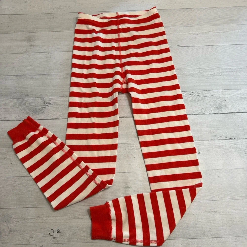Hanna Andersson‎ baby Yoda Santa Christmas long John pajamas size 140/10